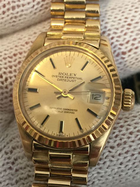 vendo rolex usato president acciaio e oro|valore rolex vintage.